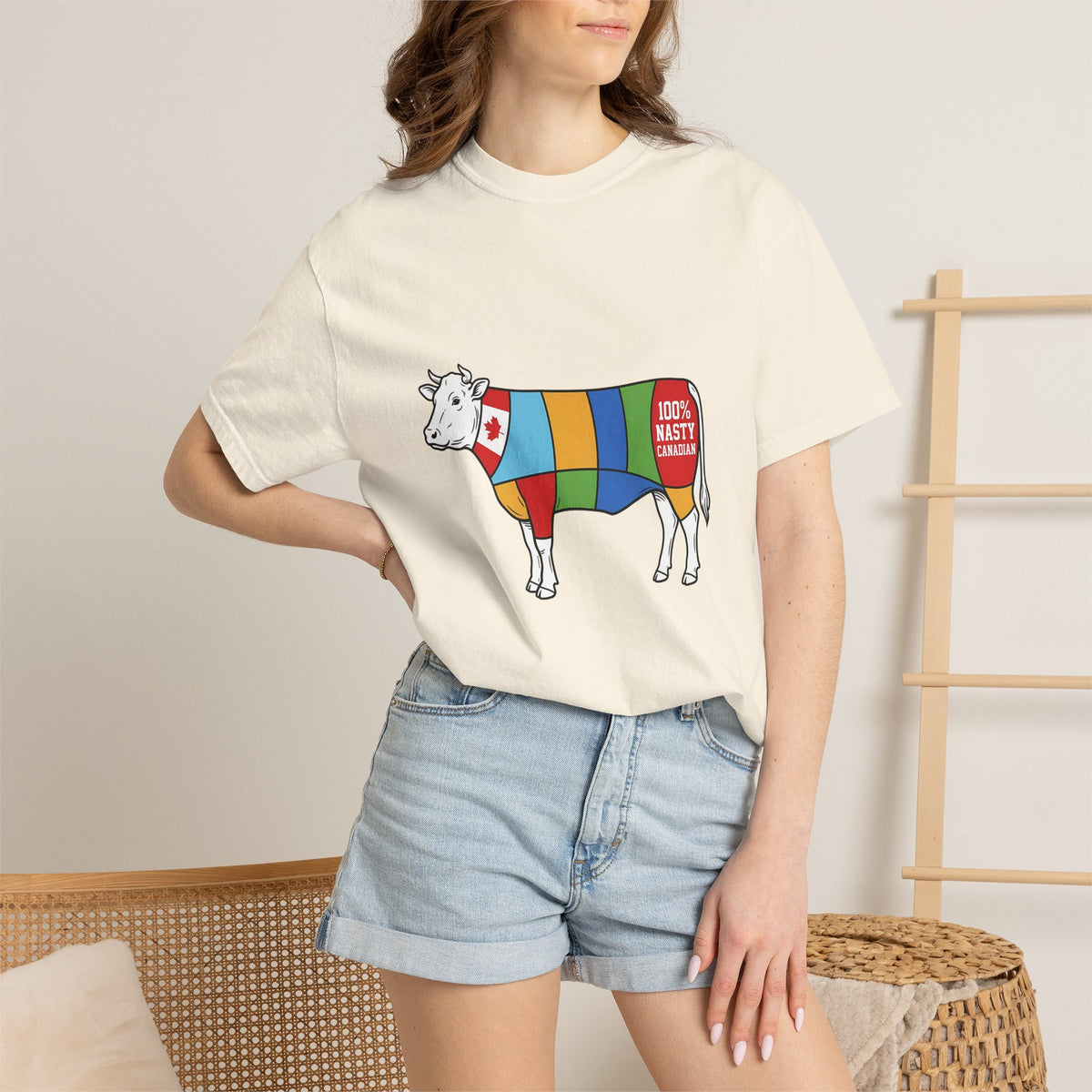 100% Nasty Canadian Beef T-Shirt — Alberta Edition