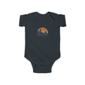 The "Great Shining Water" Lake ONTARIO Retro Sunset Infant Bodysuit