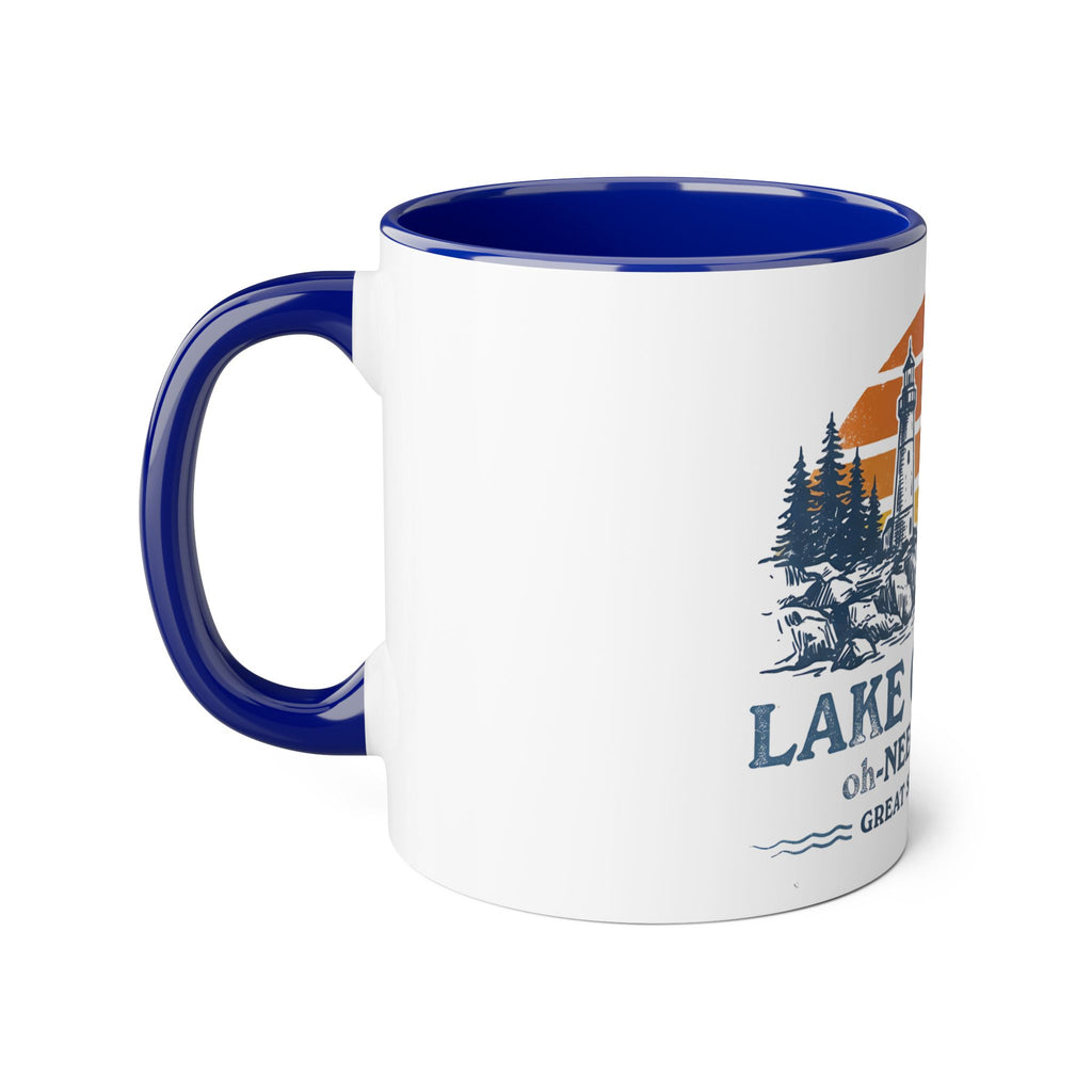 The "Great Shining Water" Lake Ontario 11oz Accent Mug