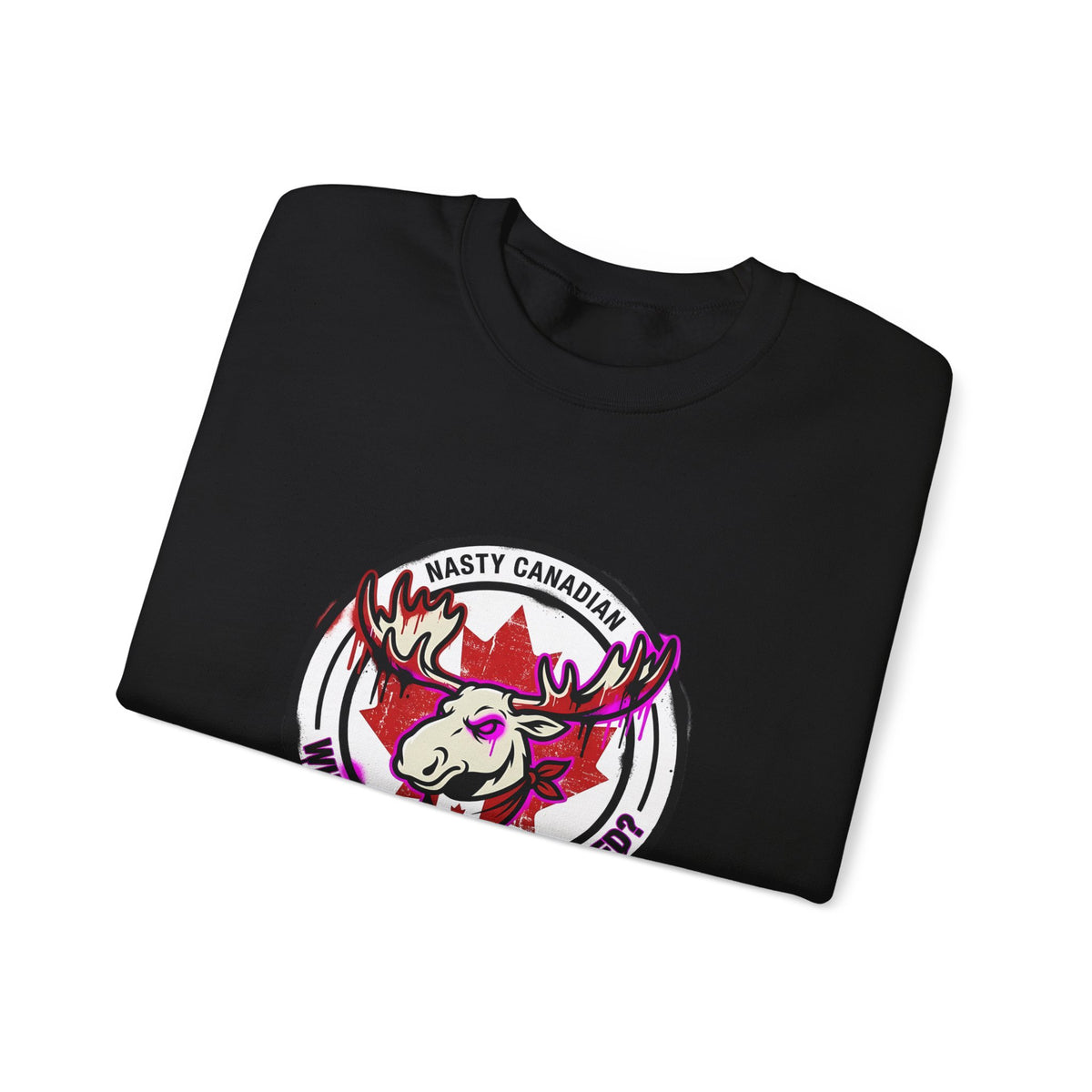 Crewneck Sweatshirt — "Why Are You So Obsessed?"