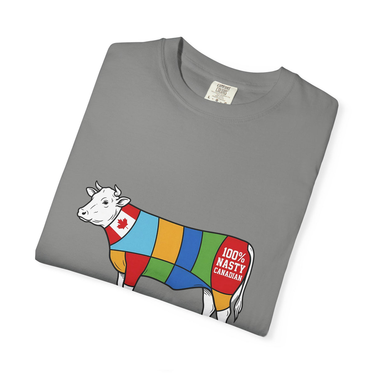 100% Nasty Canadian Beef T-Shirt — Alberta Edition