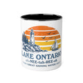 The "Great Shining Water" Lake Ontario 11oz Accent Mug