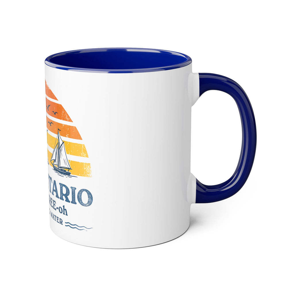 The "Great Shining Water" Lake Ontario 11oz Accent Mug