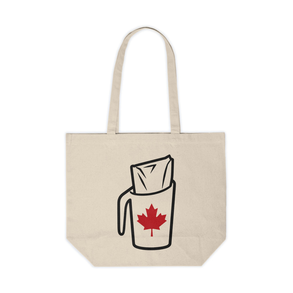 The "Buy Canadian" Milk Bag Canvas Shopping Tote