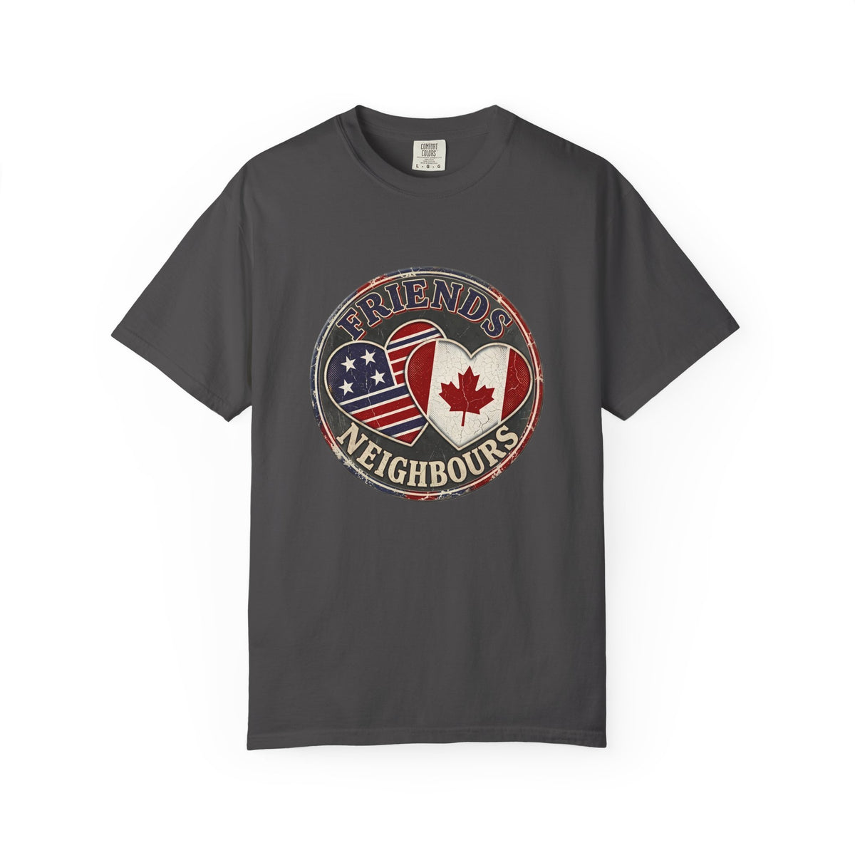 The "Friends & Neighbours" Vintage Throwback Heavyweight Tee