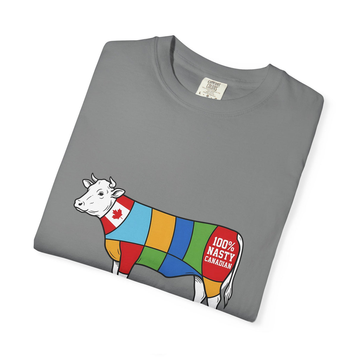 100% Nasty Canadian Beef T-Shirt — Alberta Edition