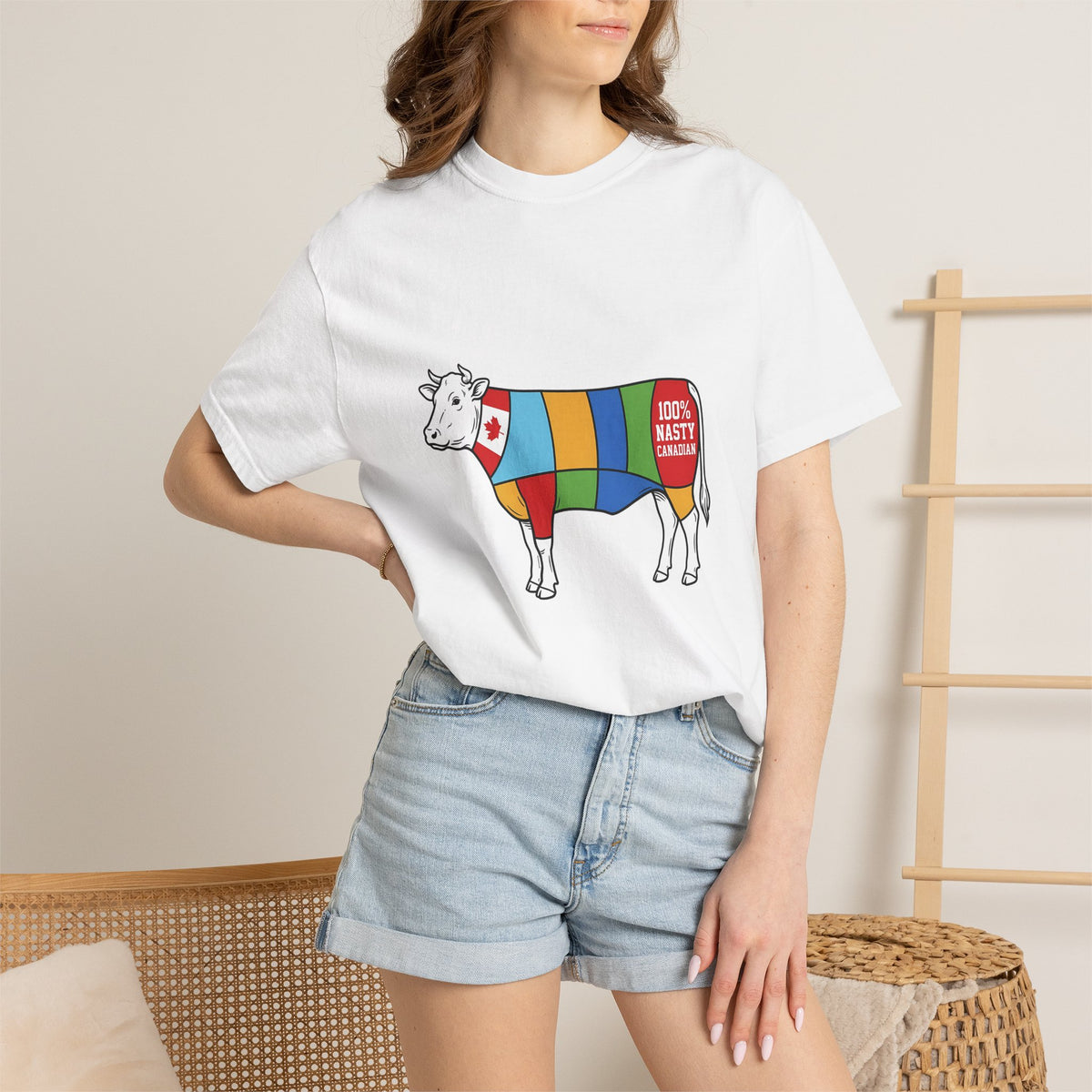 100% Nasty Canadian Beef T-Shirt — Alberta Edition