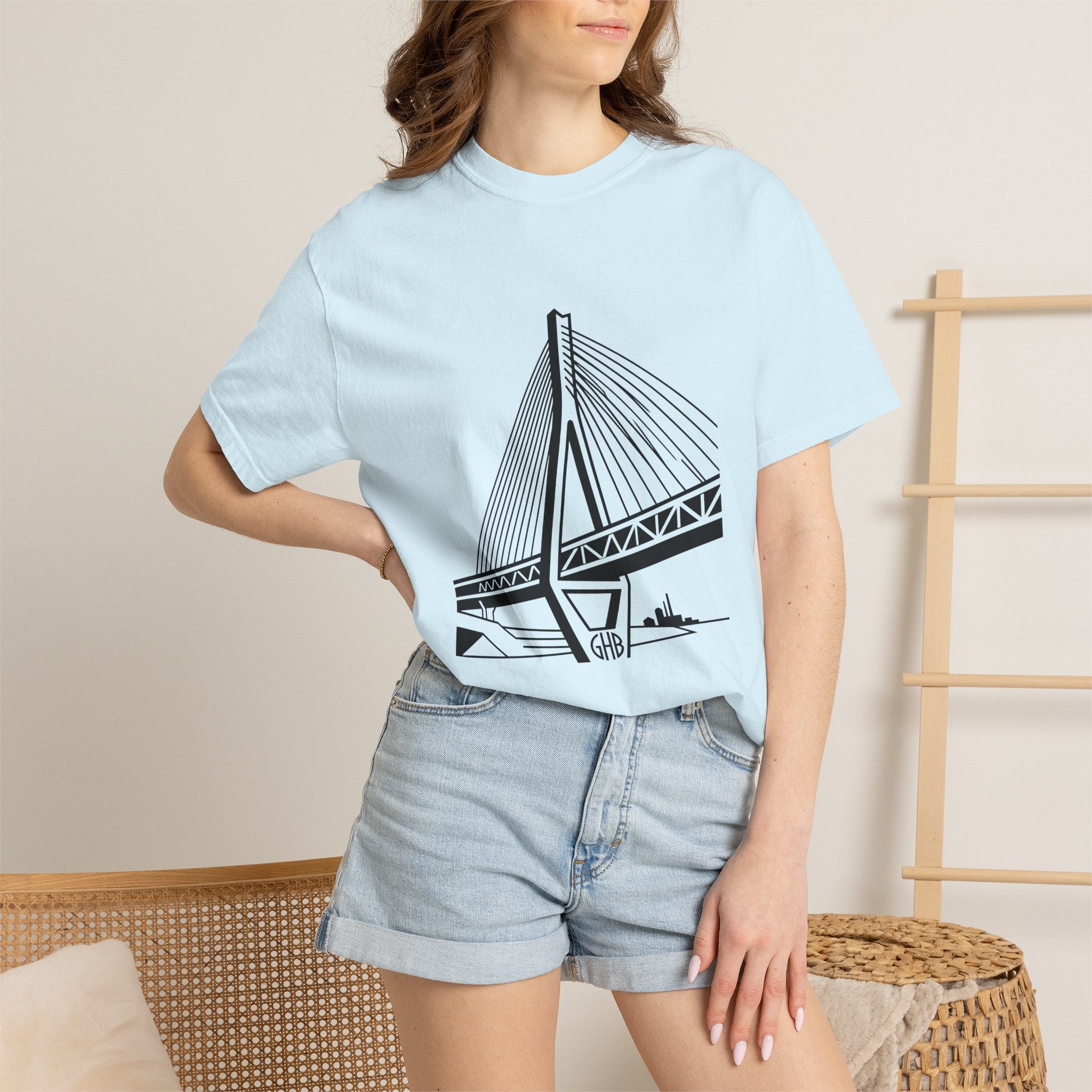 The Sovereign Span Tee — Gordie Howe Bridge Edition