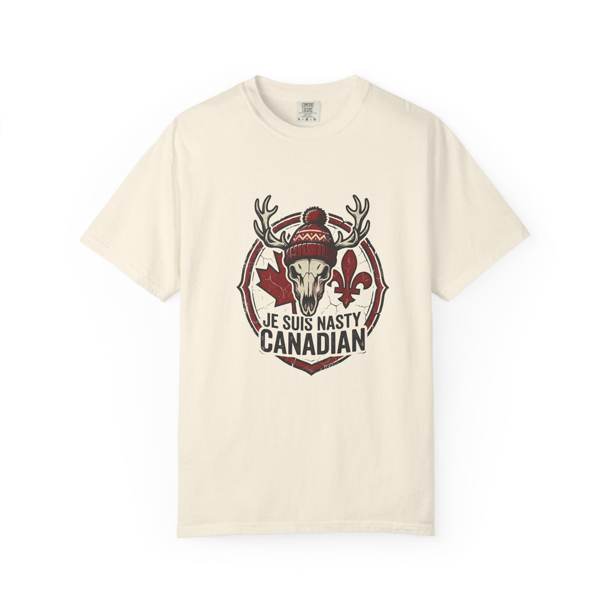 T-Shirt Unisexe « Je Suis Nasty Canadian » / Unisex Tee (Franglais)