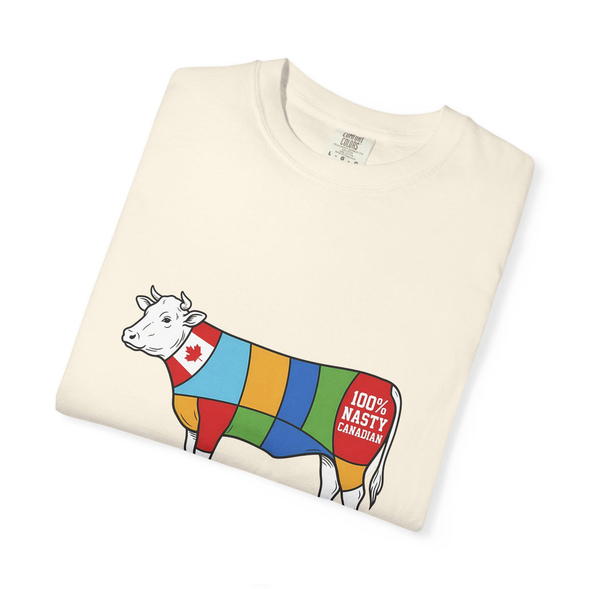 100% Nasty Canadian Beef T-Shirt — Alberta Edition