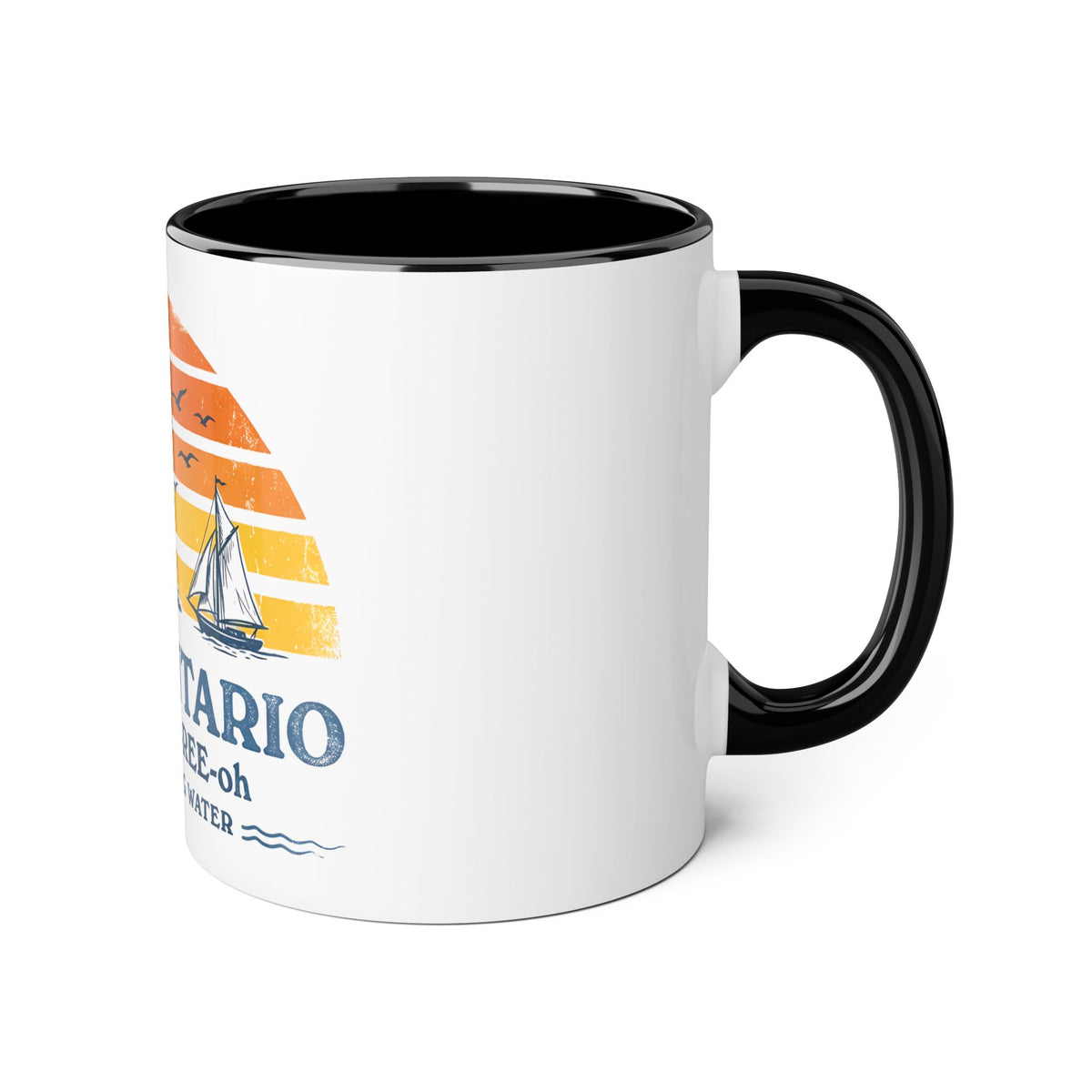 The "Great Shining Water" Lake Ontario 11oz Accent Mug