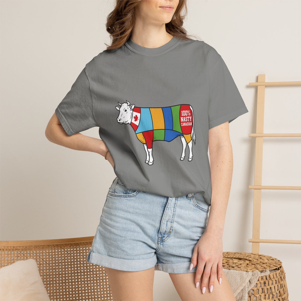 100% Nasty Canadian Beef T-Shirt — Alberta Edition