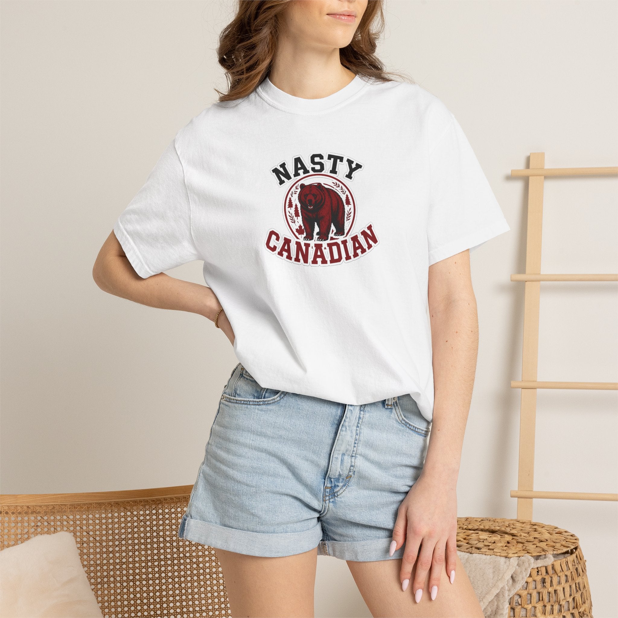 The Official "Nasty Canadian" Angry Bear Tee 🇨🇦)