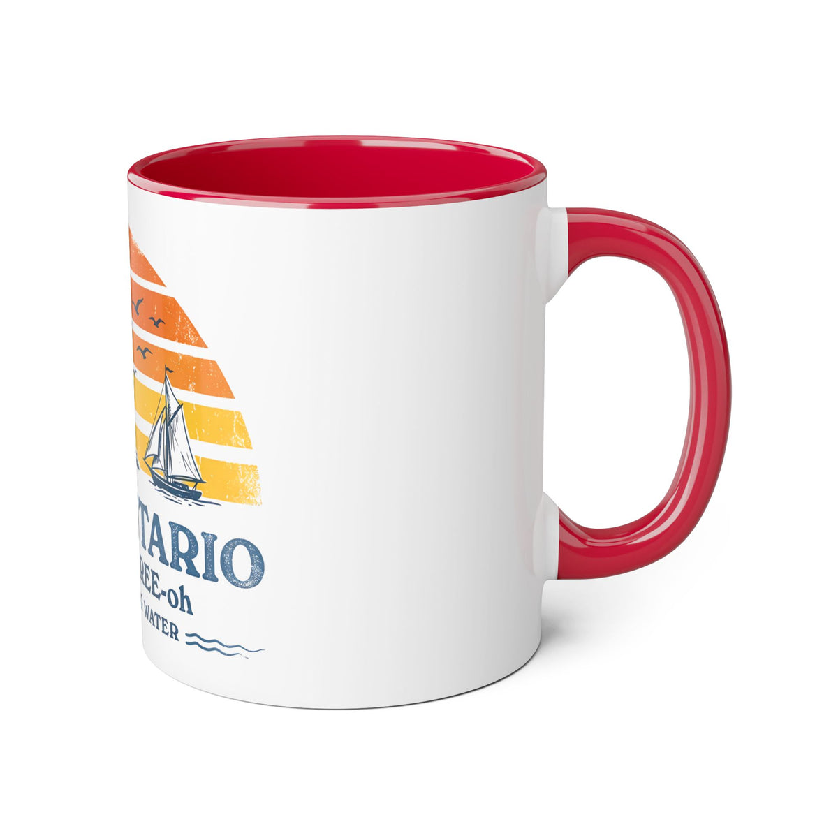 The "Great Shining Water" Lake Ontario 11oz Accent Mug