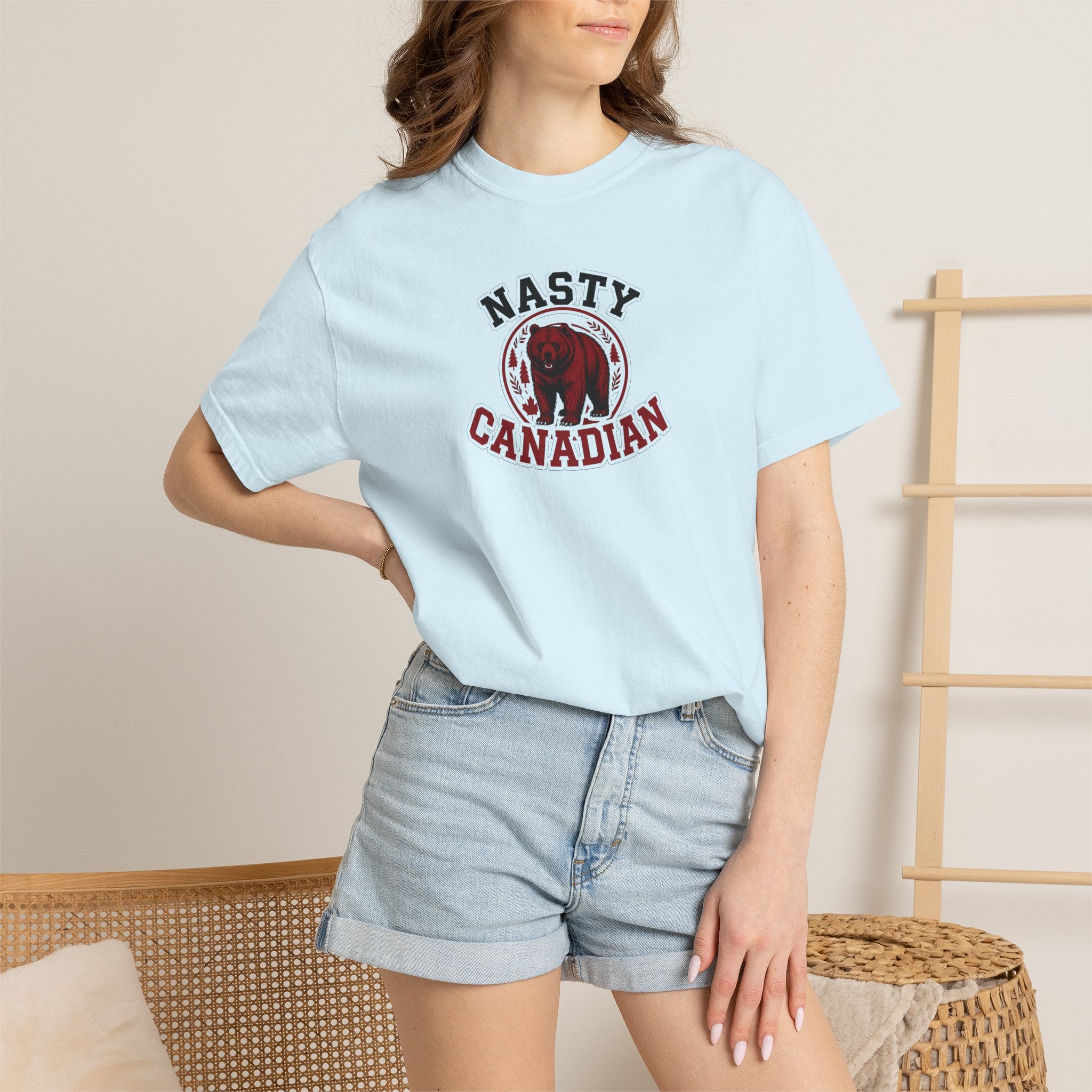 The Official "Nasty Canadian" Angry Bear Tee 🇨🇦)