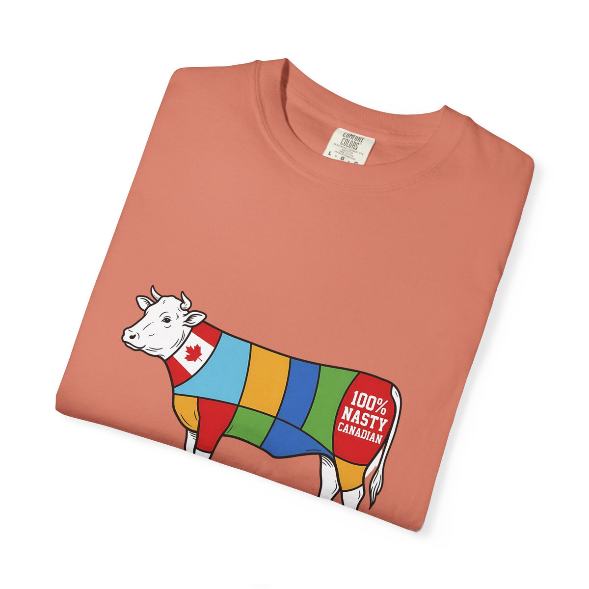 100% Nasty Canadian Beef T-Shirt — Alberta Edition
