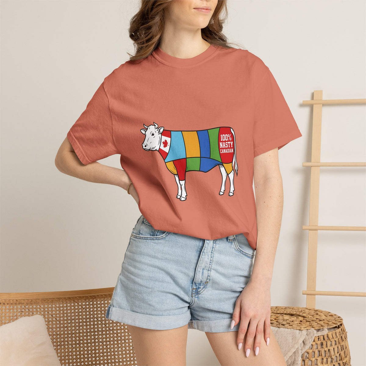 100% Nasty Canadian Beef T-Shirt — Alberta Edition