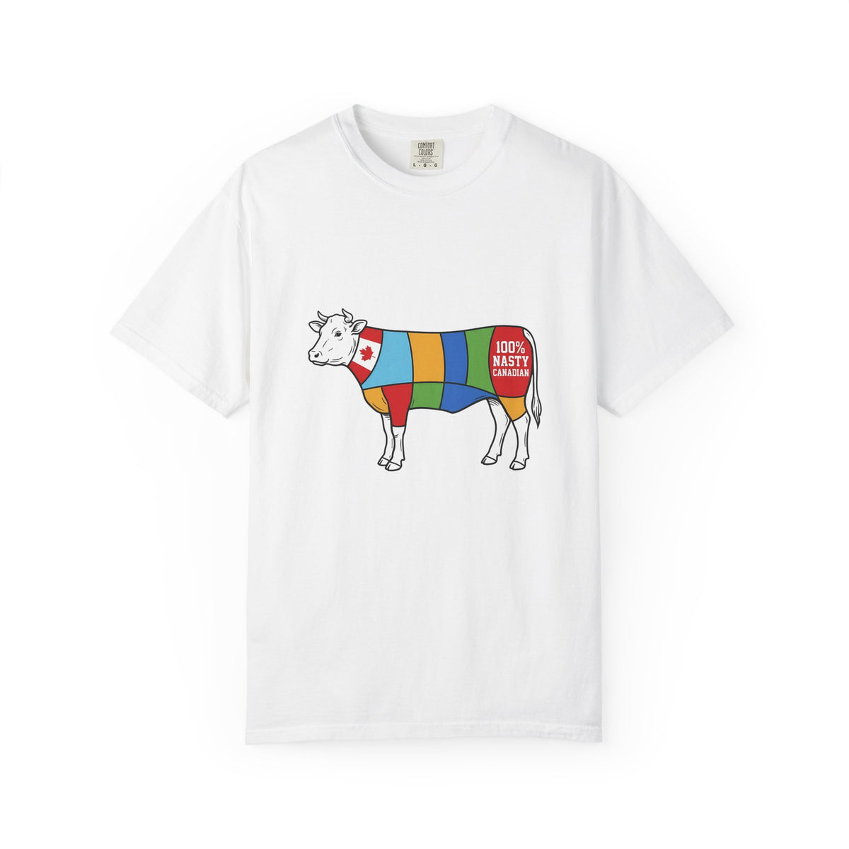 100% Nasty Canadian Beef T-Shirt — Alberta Edition