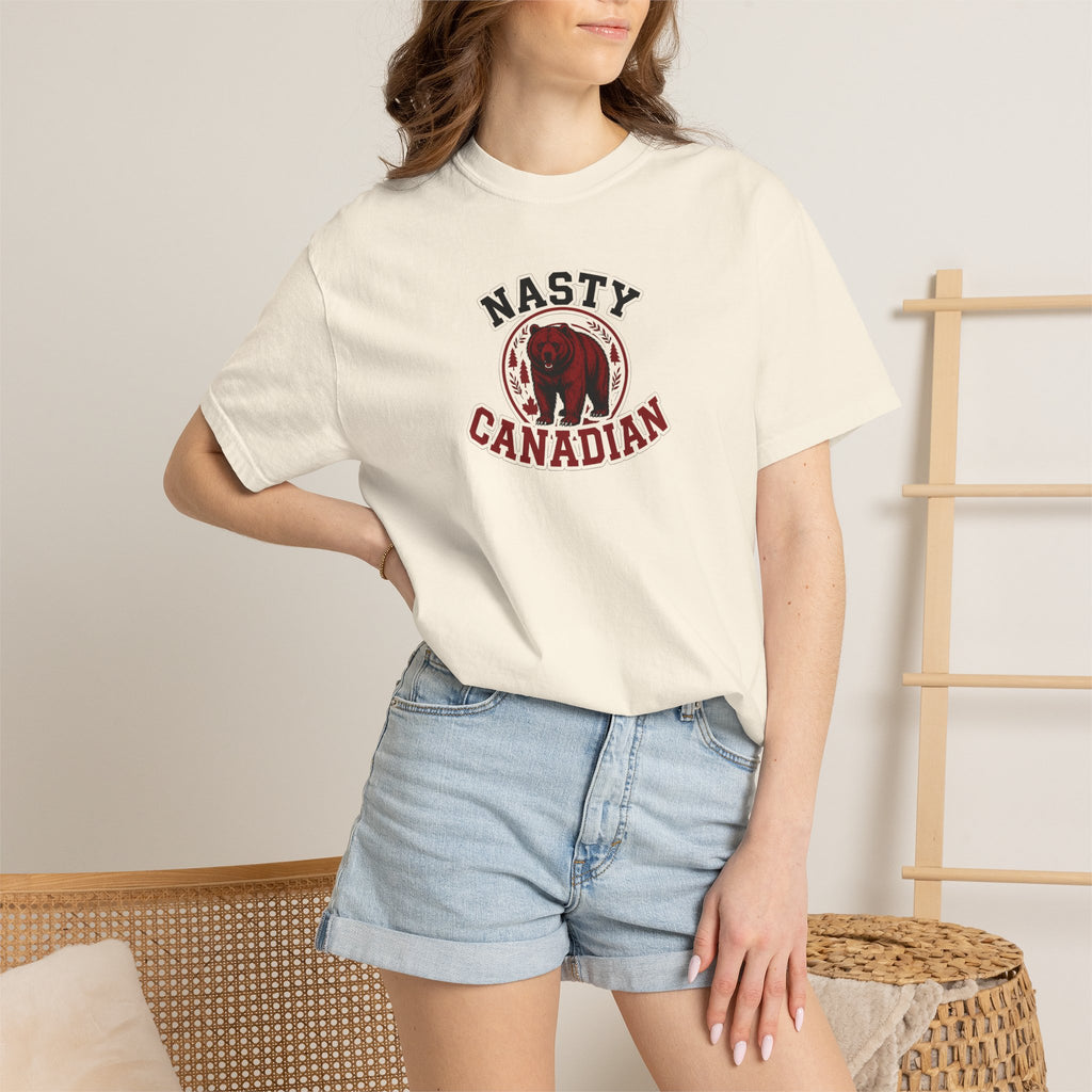 The Official "Nasty Canadian" Angry Bear Tee 🇨🇦)