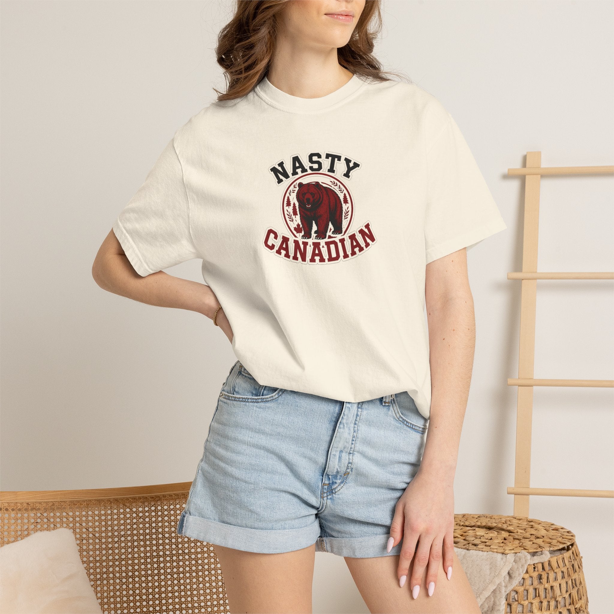 The Official "Nasty Canadian" Angry Bear Tee 🇨🇦)