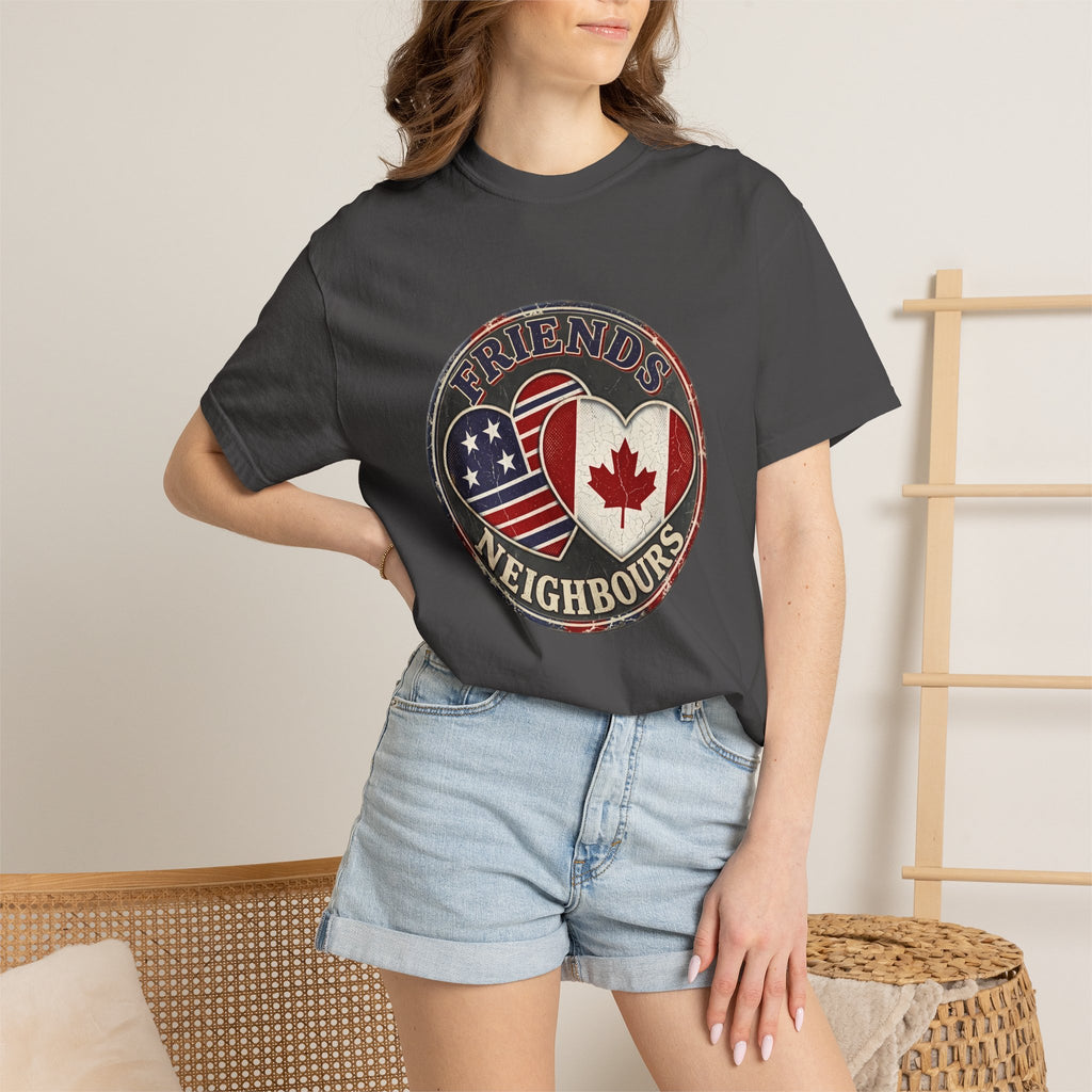 The "Friends & Neighbours" Vintage Throwback Heavyweight Tee