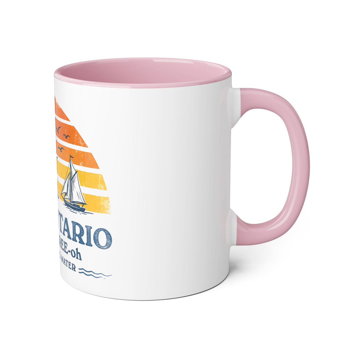 The "Great Shining Water" Lake Ontario 11oz Accent Mug