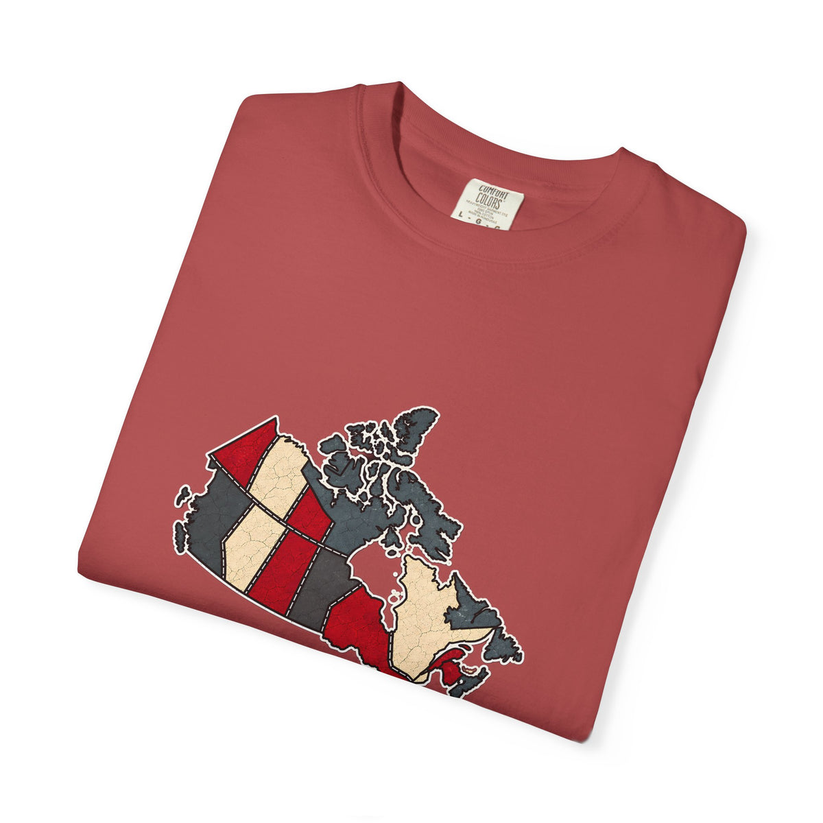 The "PROUD" Map Heavyweight Tee — Lake Ontario Edition