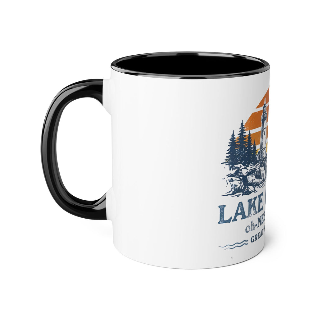 The "Great Shining Water" Lake Ontario 11oz Accent Mug