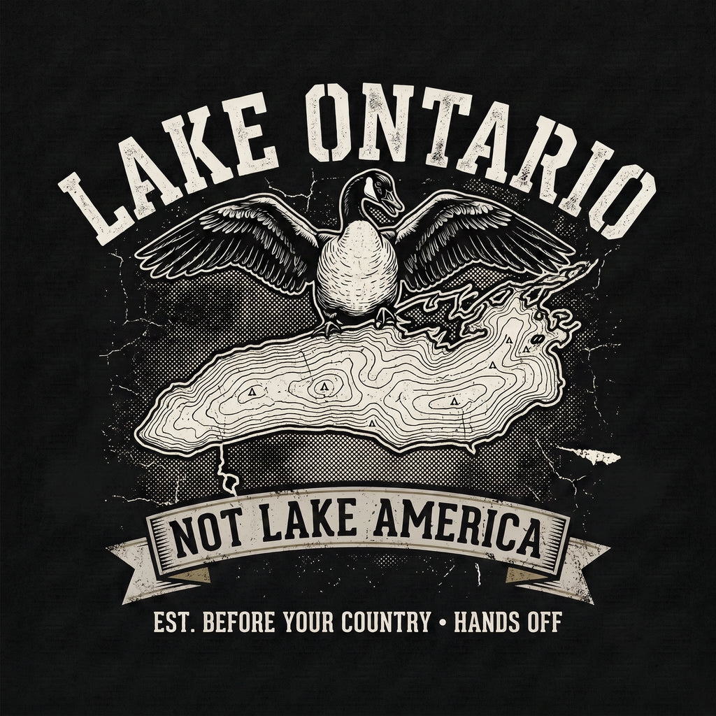 The "Lake Ontario (Not Lake America)" Heavyweight Streetwear Tee