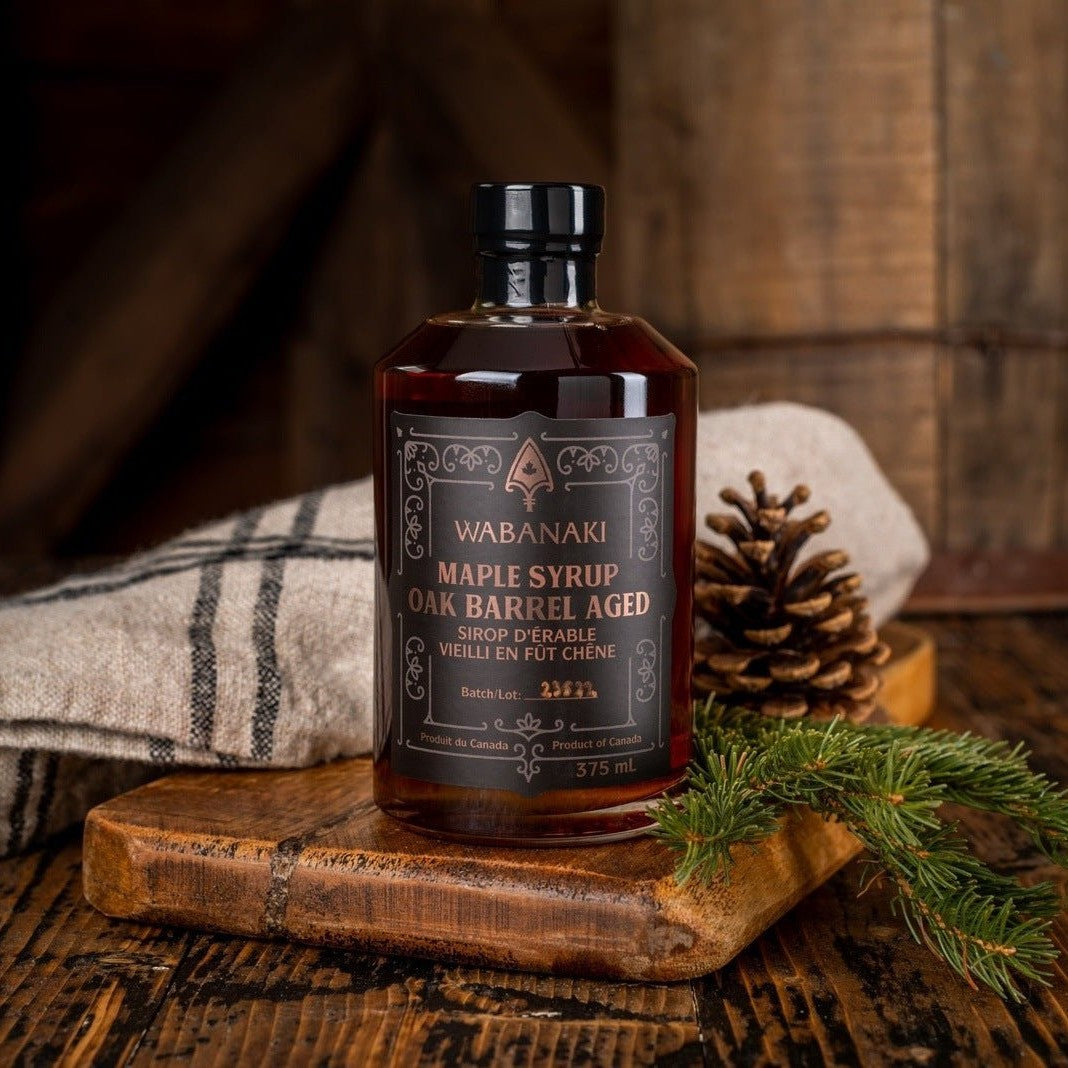 Wabanaki Barrel-Aged Oak Pure Canadian Maple Syrup