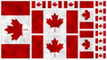 Canadianisms Canada Flag Panel