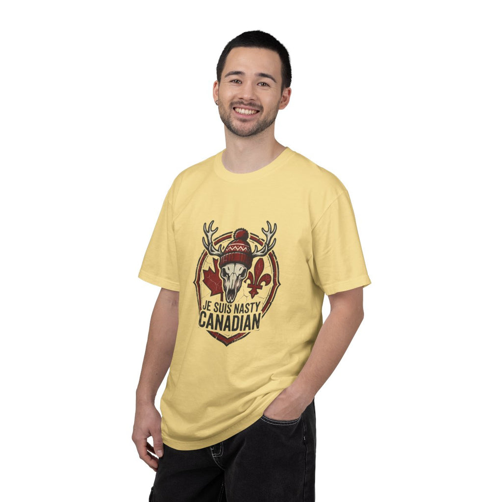 T-Shirt Unisexe « Je Suis Nasty Canadian » / Unisex Tee (Franglais)