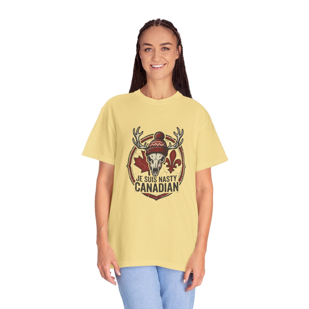 T-Shirt Unisexe « Je Suis Nasty Canadian » / Unisex Tee (Franglais)