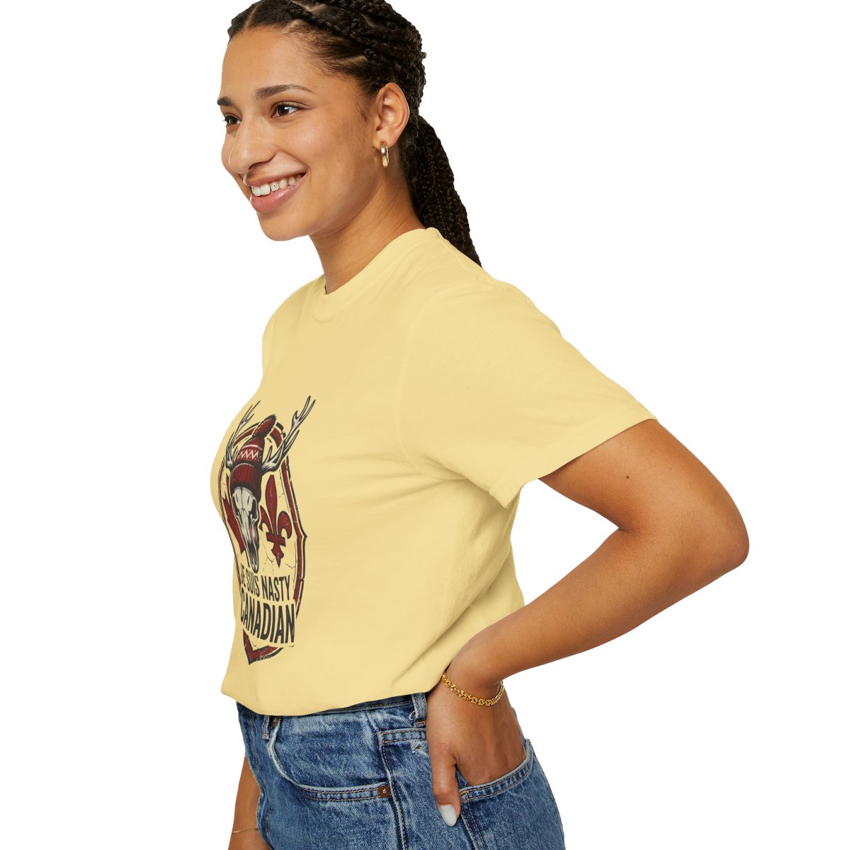 T-Shirt Unisexe « Je Suis Nasty Canadian » / Unisex Tee (Franglais)