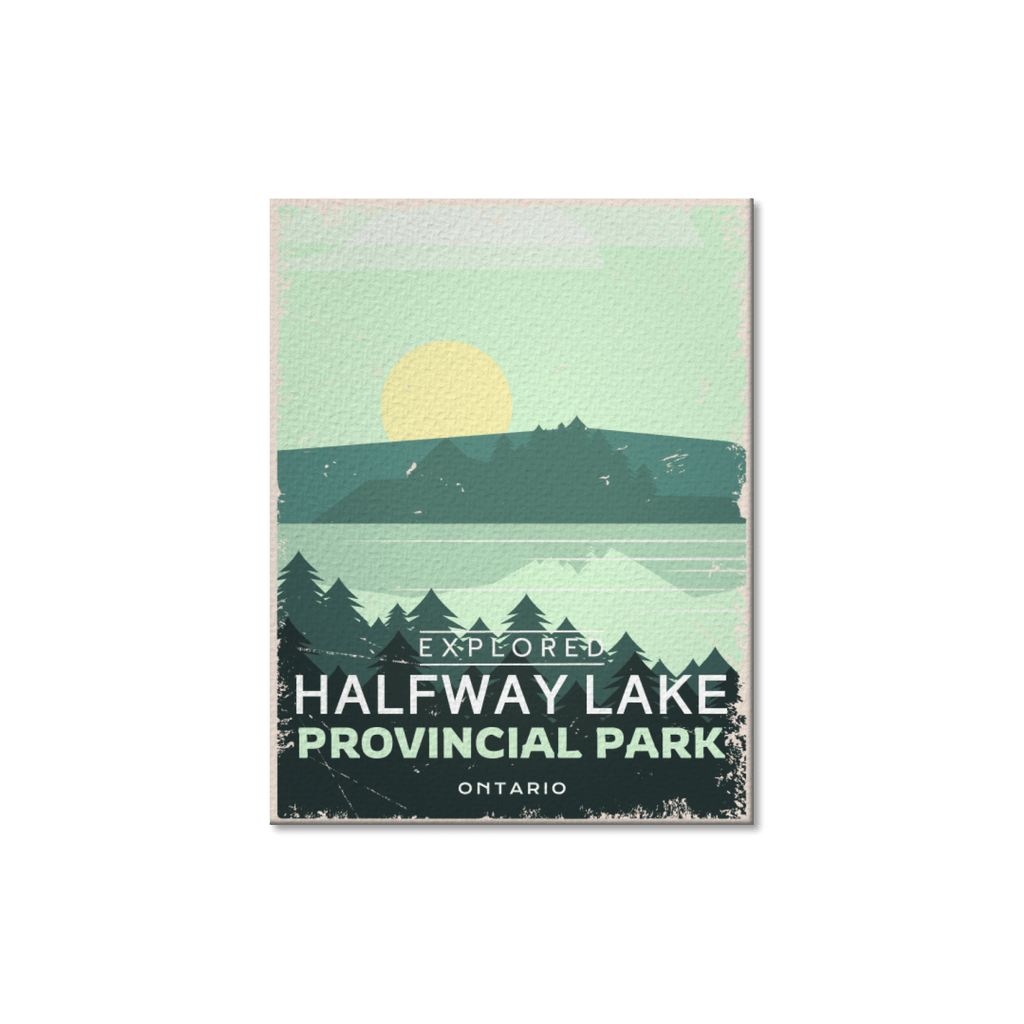 Halfway Lake Ontario Provincial Park Postcard, Canada Parks