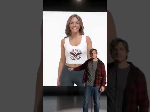 The "I Am A Nasty Canadian" Signature Crop Top
